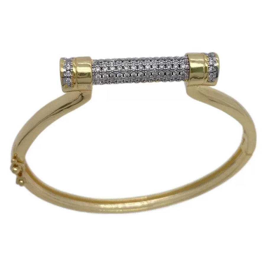 Jewelry Retro Classic Style Geometric Copper Zircon Mixed Metal Rings Bracelets