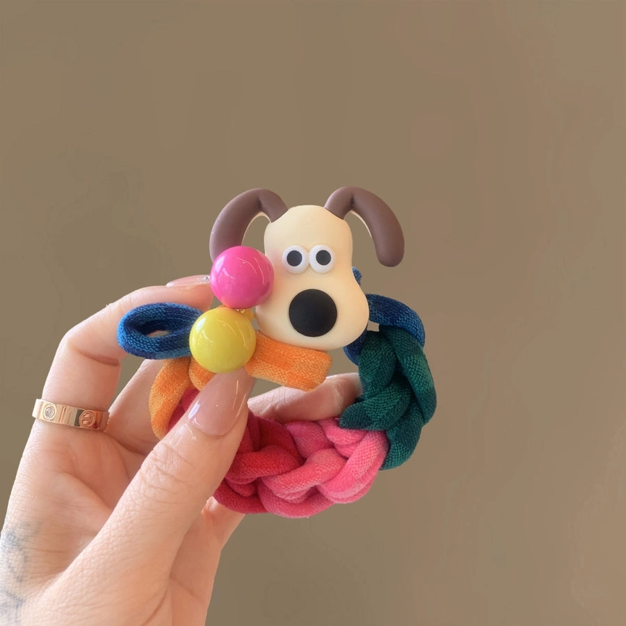 Women's Sweet Color Block Arylic Hair Tie