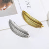 Women's Simple Style Classic Style Feather Zinc alloy Inlay Rhinestones Hair Clip