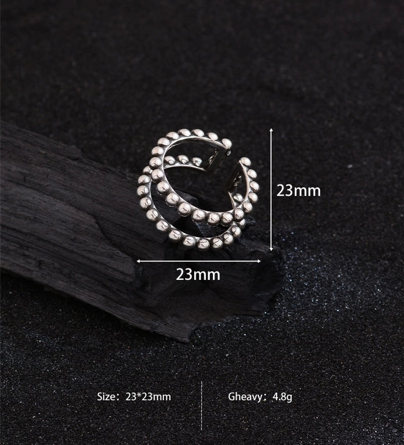 Copper Round Open Rings