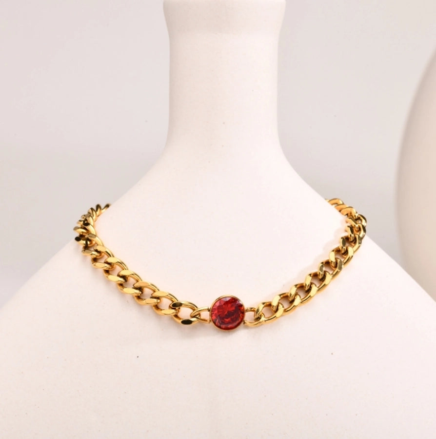 Basic Simple Style Solid Color Titanium Steel 18K Gold Plated Bracelets In Bulk