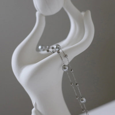 Basic Simple Style Classic Style Solid Color 304 Stainless Steel 18K Gold Plated Bracelets In Bulk