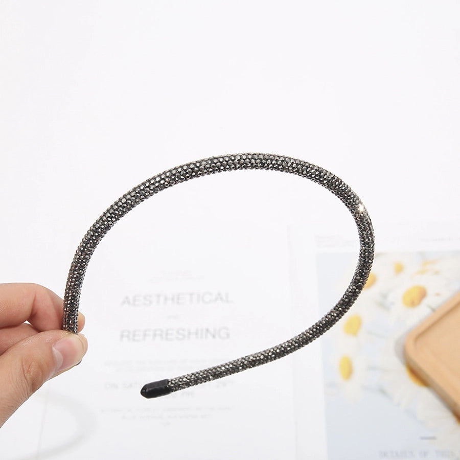 fashion geometric rhinestone hair band 1 piece
