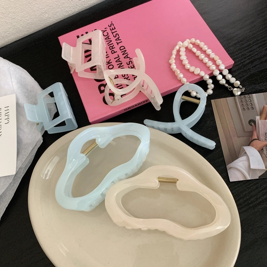 Women's Casual Elegant Streetwear Geometric PS Hair Claws