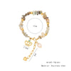 Elegant Commute Heart Shape Eye 18K Gold Plated 304 Stainless Steel Stone  Bracelets