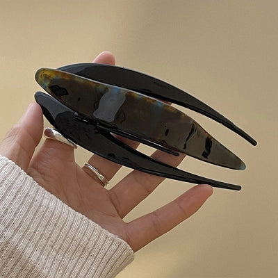 Women's Modern Style Classic Style Geometric Solid Color Arylic Hair Clip