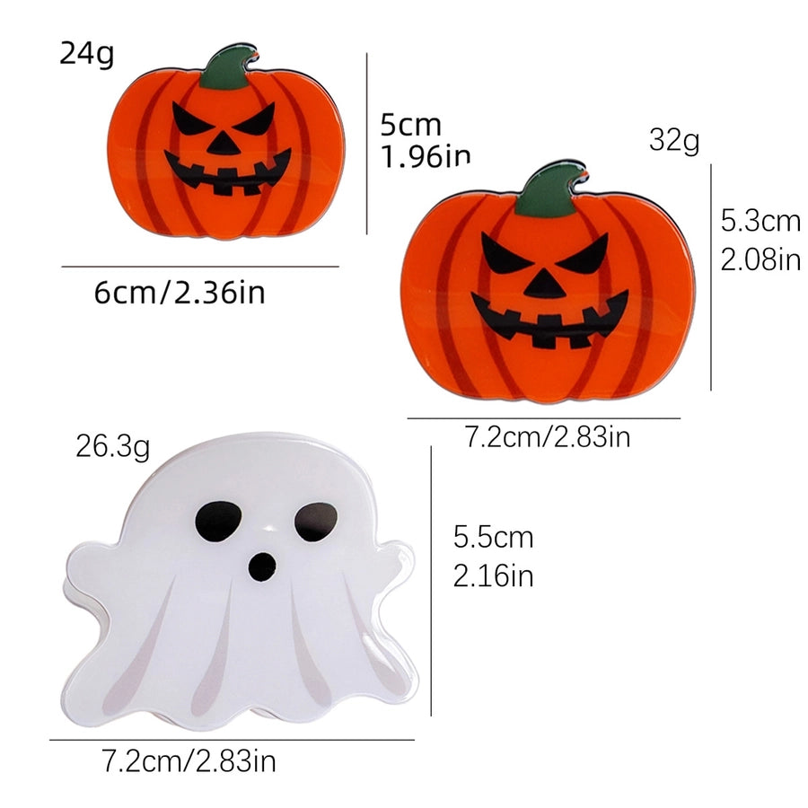 Baifeiya Halloween hairpin funny pumpkin gripper Ghost Horse personality shark clip back head updo hair accessories accessories