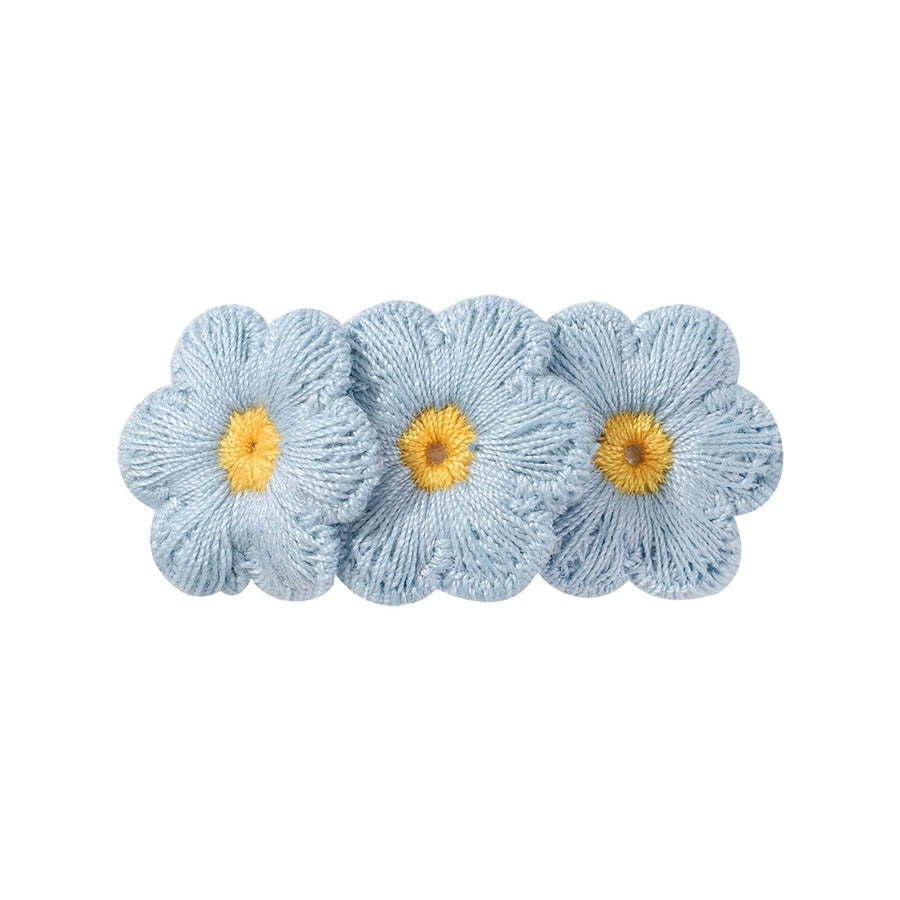 Kid'S Pastoral Flower Cloth Hair Clip