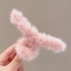 Casual Simple Style Heart Shape Bow Knot Arylic Alloy Hair Claws 1 Piece