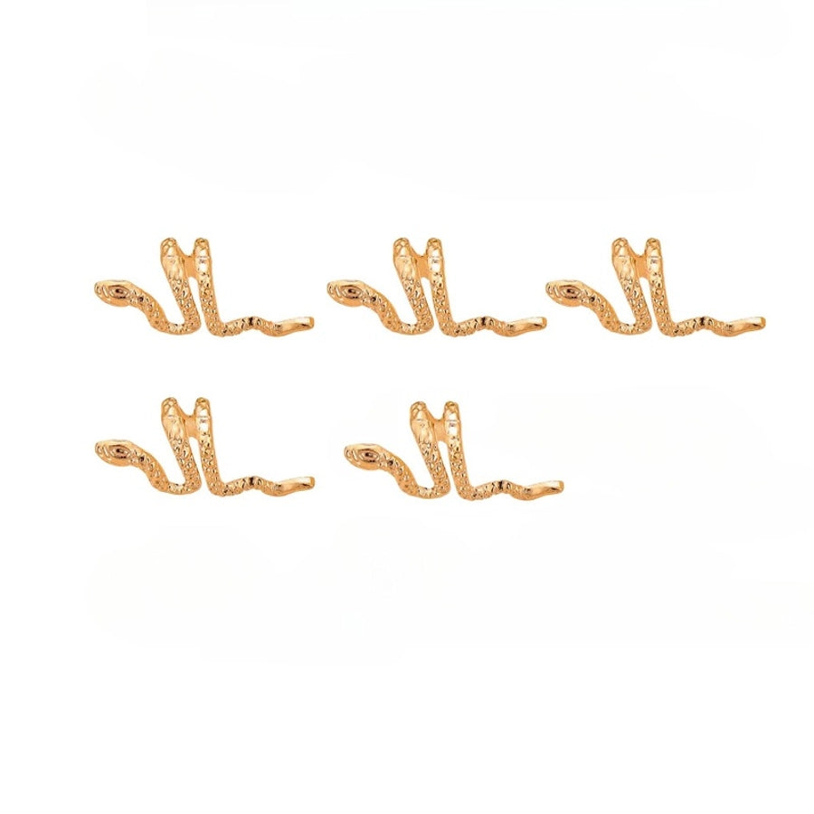 Women's Basic Modern Style Classic Style Snake Alloy Plating hair buckle