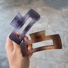 retro acrylic swuare hairpin