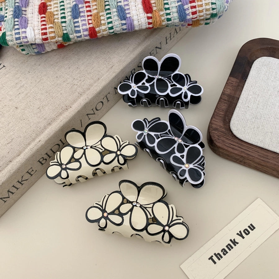 Women's Simple Style Butterfly Arylic Hair Claws