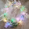 Women's Pastoral Flower Cloth Hair Band