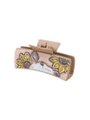 women's vintage style simple style sunflower pu leather hair claws