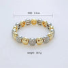 Modern Style Simple Style Classic Style Round Star 18K Gold Plated Silver Plated Pearl Zircon 316 Stainless Steel  Zinc alloy  Chain & Link Bracelets Wholesale