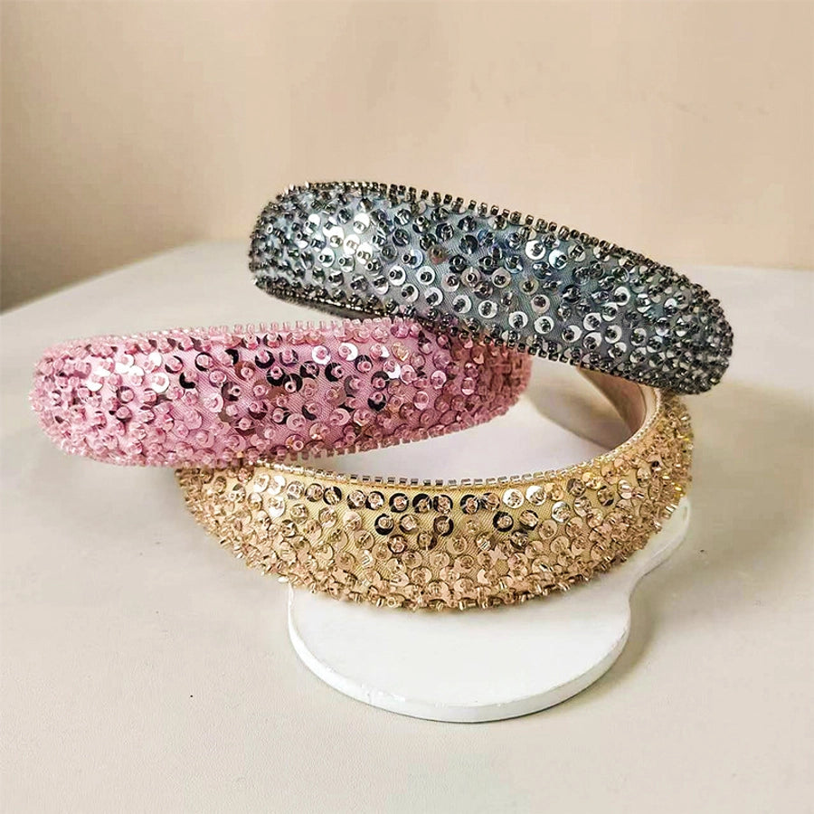 Women's Simple Style Solid Color Polyester Hair Band