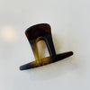 Women's Simple Style Top Hat Solid Color Plastic Hair Claws