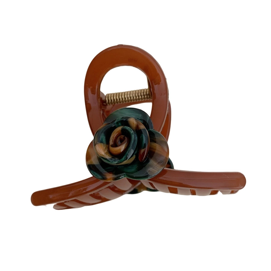 Women's Elegant Lady Simple Style Flower PS Acetic acid sheets Hair Tie Hair Claws