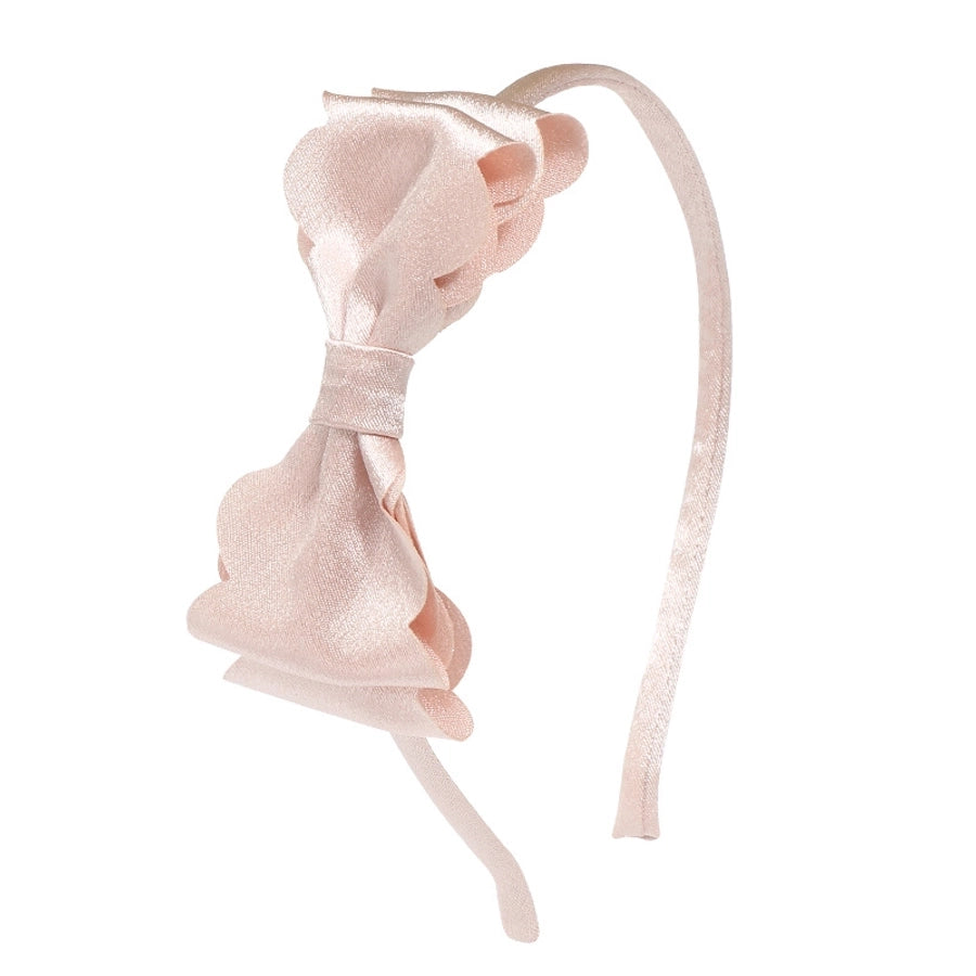 sweet star bow knot silk hair band