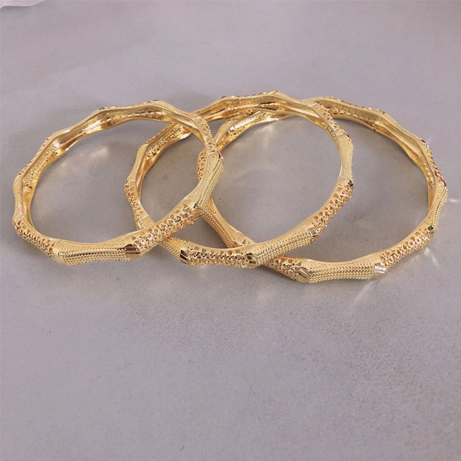 Copper Plating Solid Color Copper Bracelets