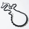 Women's Elegant Luxurious Solid Color Alloy Cloth Inlay Glass Hair Band