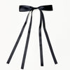 2.5cm polyester multi-color girl ribbon bow hairpin Lady temperament double ribbon duckbill clip top clip hair accessories