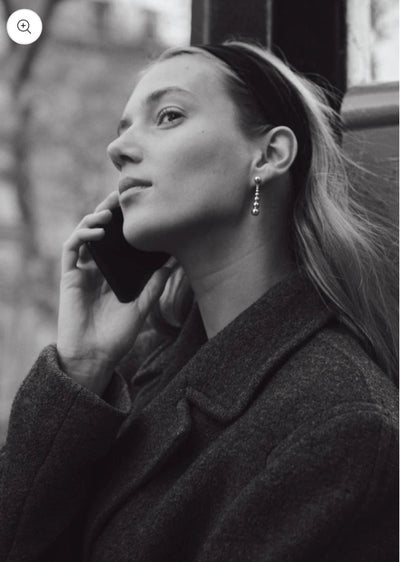 1 Pair Luxurious Simple Style Commute Geometric 304 Stainless Steel 18K Gold Plated Drop Earrings