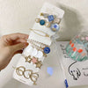 TikTok Pearl hairpin set Korean version of ten-piece set factory direct Japanese and Korean  Net Red Pearl hairpin set