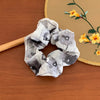 Women's Chinoiserie Sweet Artistic Letter Chinese Character Cloth Hair Tie
