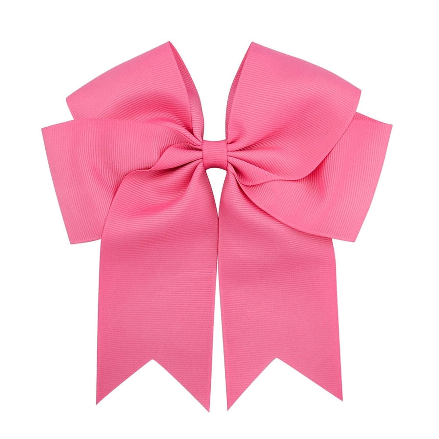 new korean ribbed satin fishtail double-layer bow hairpin