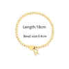 Simple Style Classic Style Letter 201 Stainless Steel 304 Stainless Steel Bracelets In Bulk