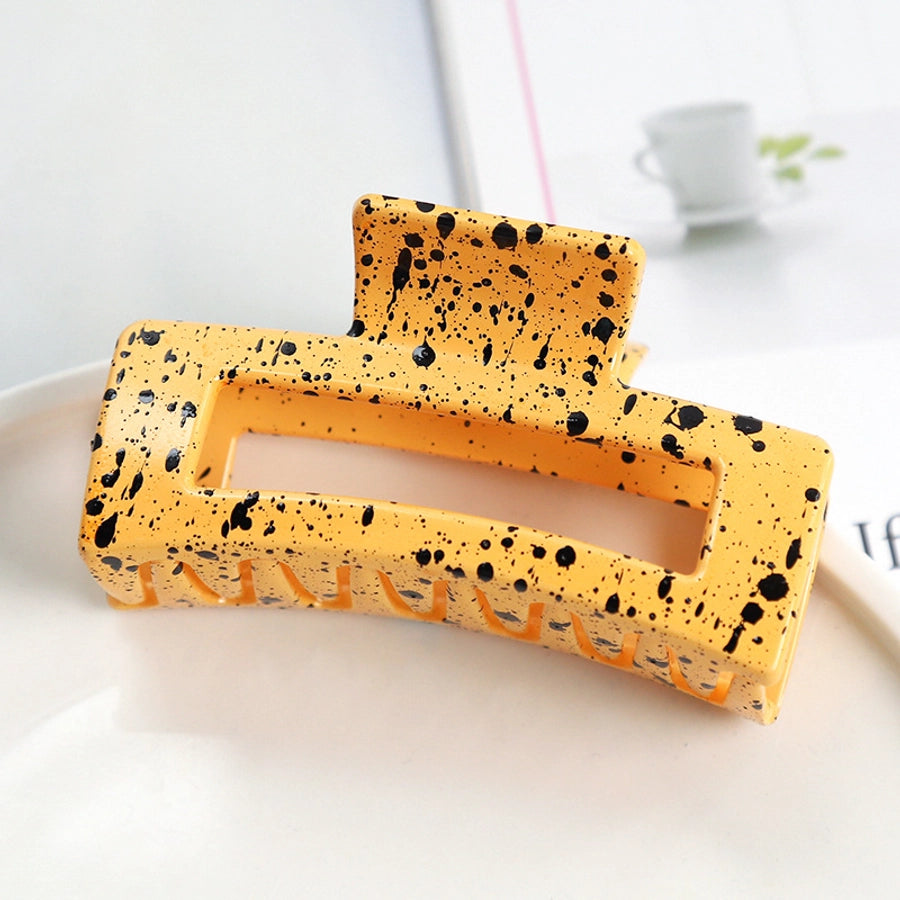 fashion flower plastic handmade hair claws 1 piece