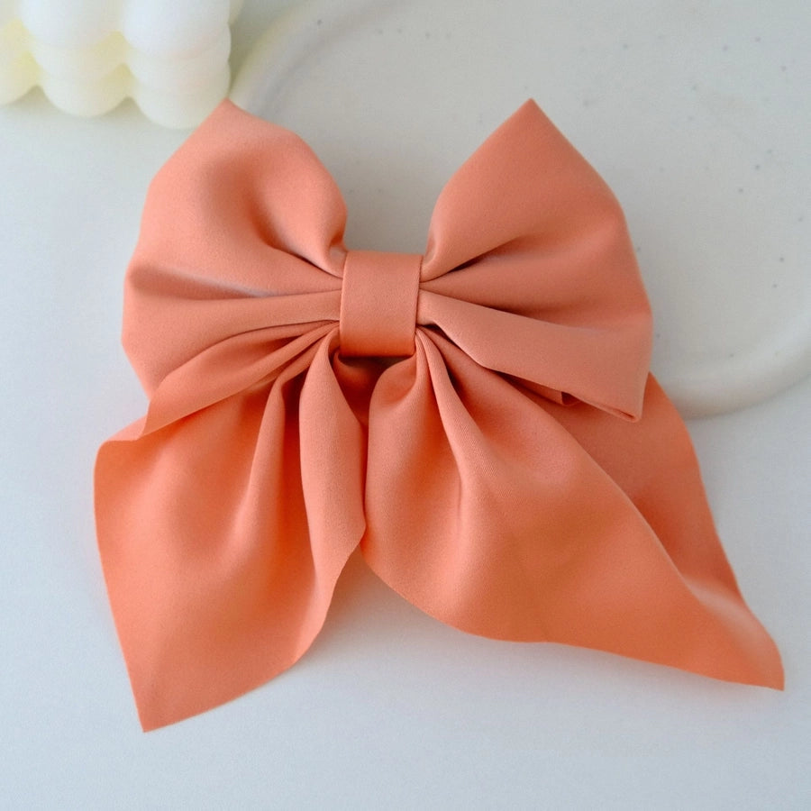 Women's Sweet Bow Knot Cloth Hair Clip