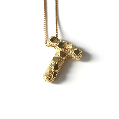 Jewelry Simple Style Classic Style letter Copper Pendant Necklace