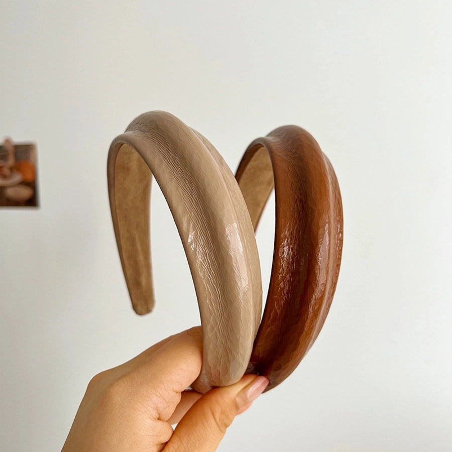 simple style color block cloth handmade hair band