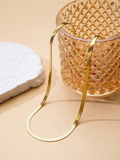 Jewelry Casual Simple Style Geometric Titanium Steel Necklace