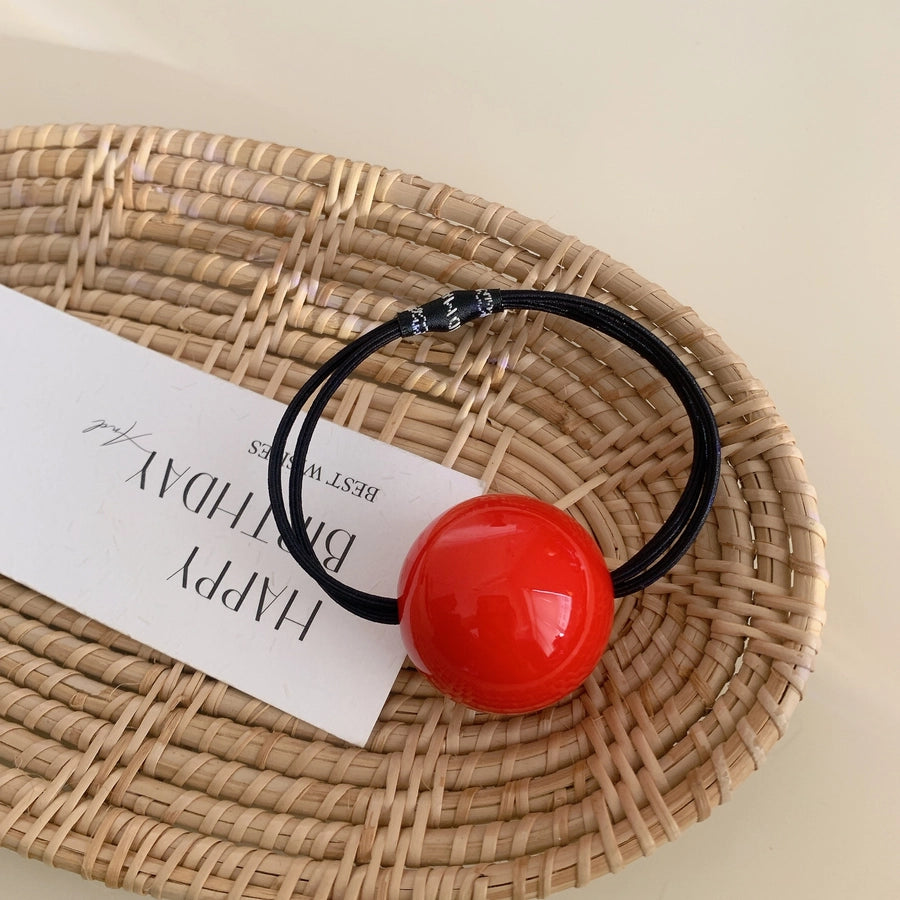 Women's Simple Style Classic Style Solid Color Plastic Hair Tie