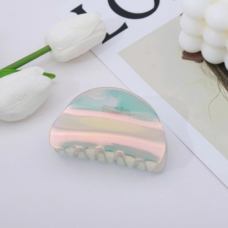 simple style bow knot imitation acetic acid handmade hair claws 1 piece