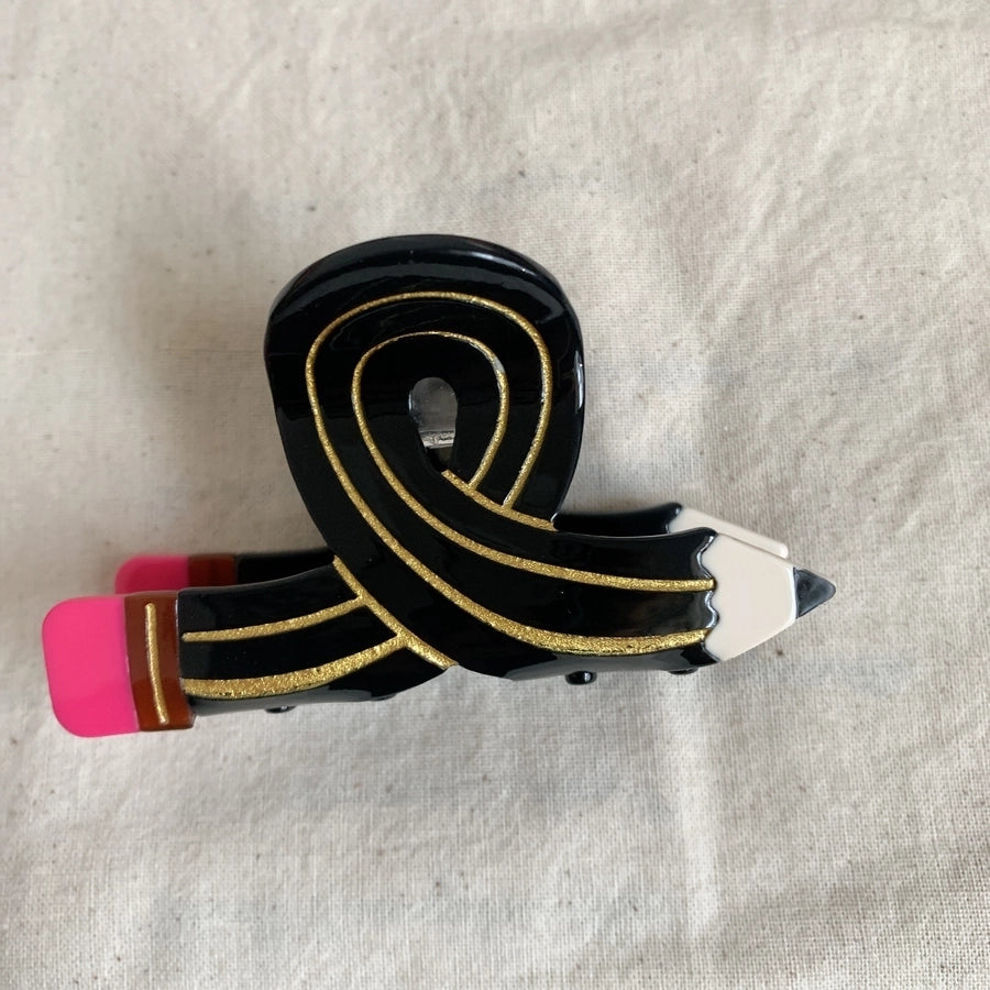 Women's Korean Style pencil Acetic acid sheets Hair Claws