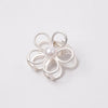 Women's Elegant Flower Alloy Plating Hair Claws