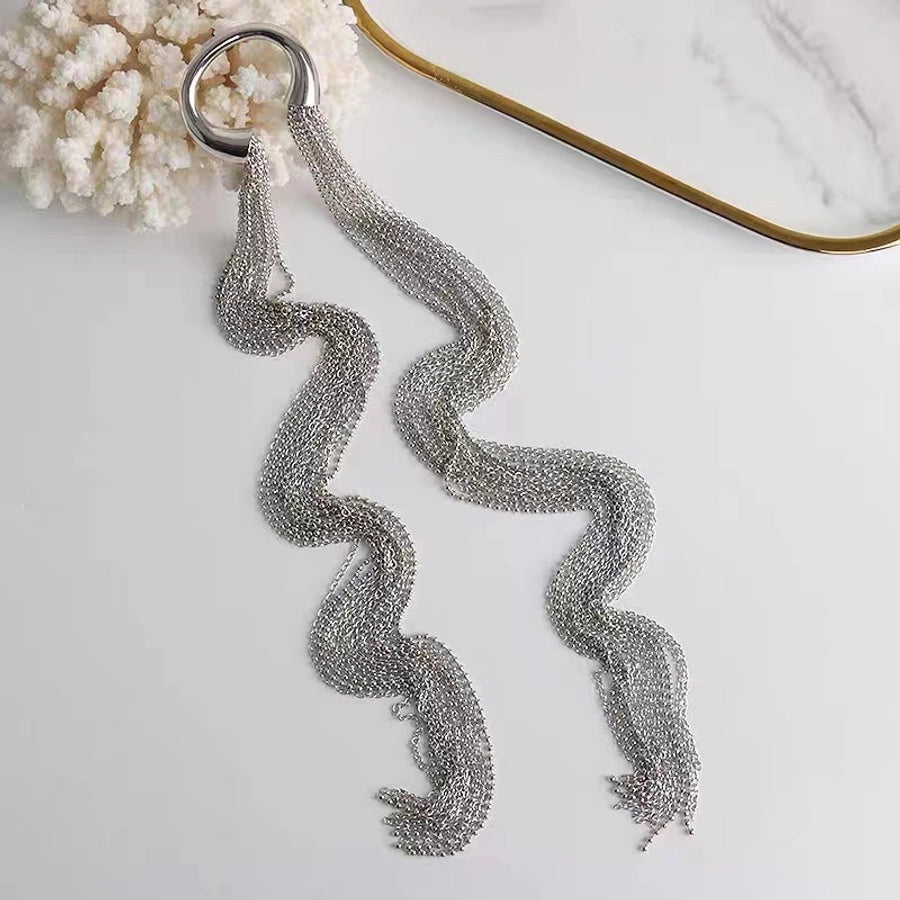 Women's Simple Style Tassel Alloy Tassel Plating Hair Band
