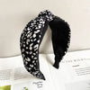 women's ig style retro leopard cloth hair band