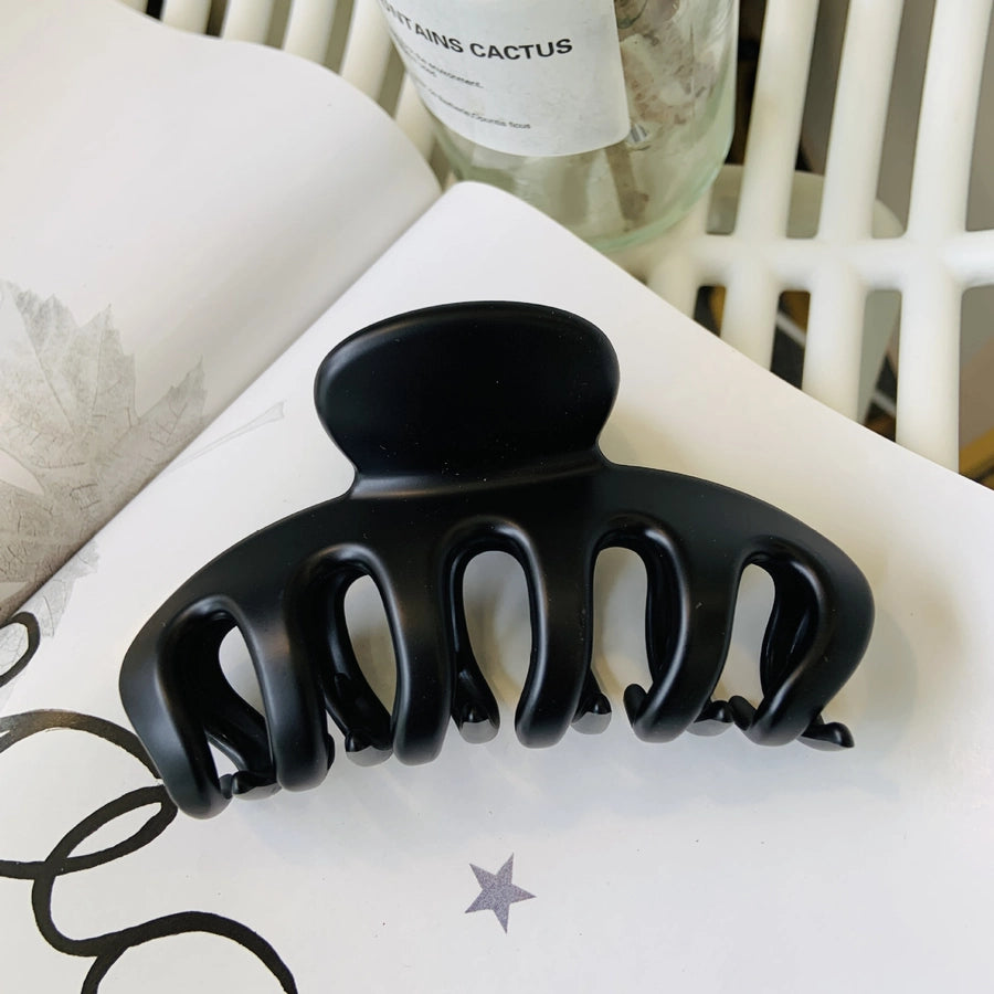 Women's Simple Style Color Block Acetic acid sheets Polishing Hair Claws