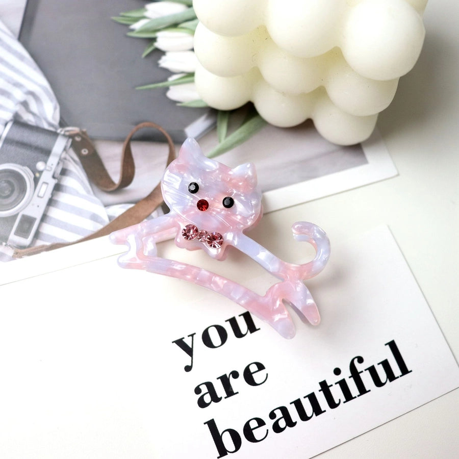 Women's Commute Cat Acetic acid sheets Hair Claws