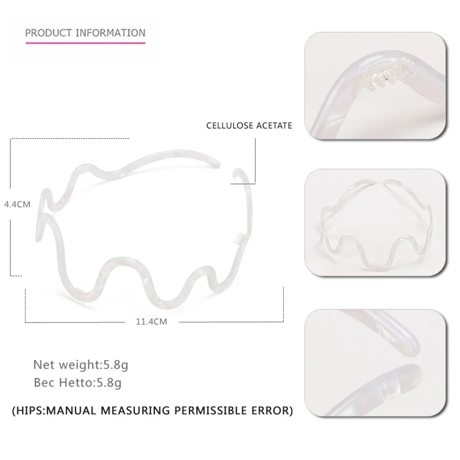 Women's Simple Style Classic Style Color Block Acetic acid sheets Hair Band