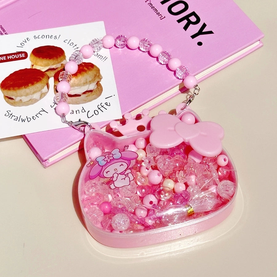 girl's cartoon style rabbit cartoon bow knot plastic hair clip hair tie