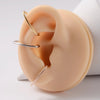 1 Piece Lip Rings Casual Elegant Vacation C Shape Arc 304 Stainless Steel 18K Gold Plated Ear Cartilage Rings & Studs