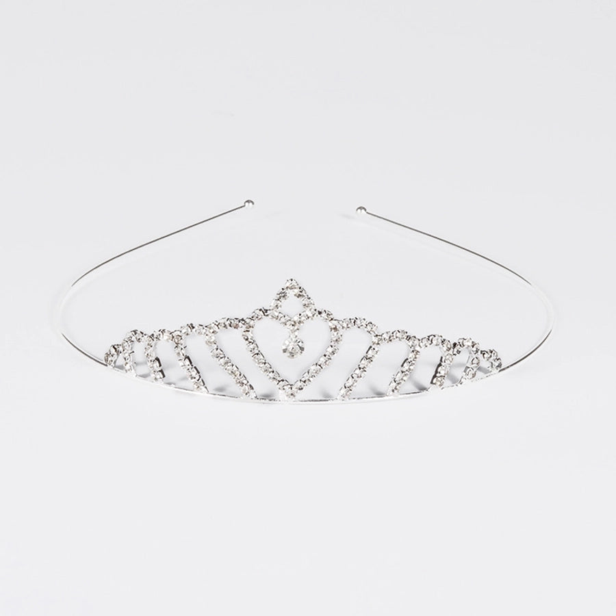 fashion claw chain welding rhinestone hairband Crown wedding bride headdress hair accessories performance birthday crown