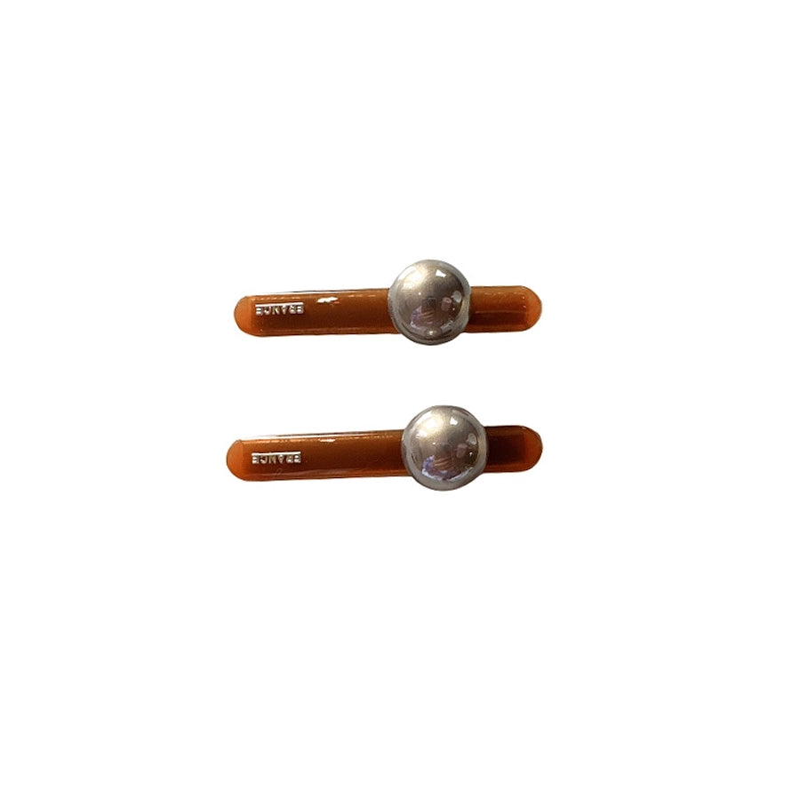 Women's Sweet Simple Style Heart Shape Alloy Hair Clip