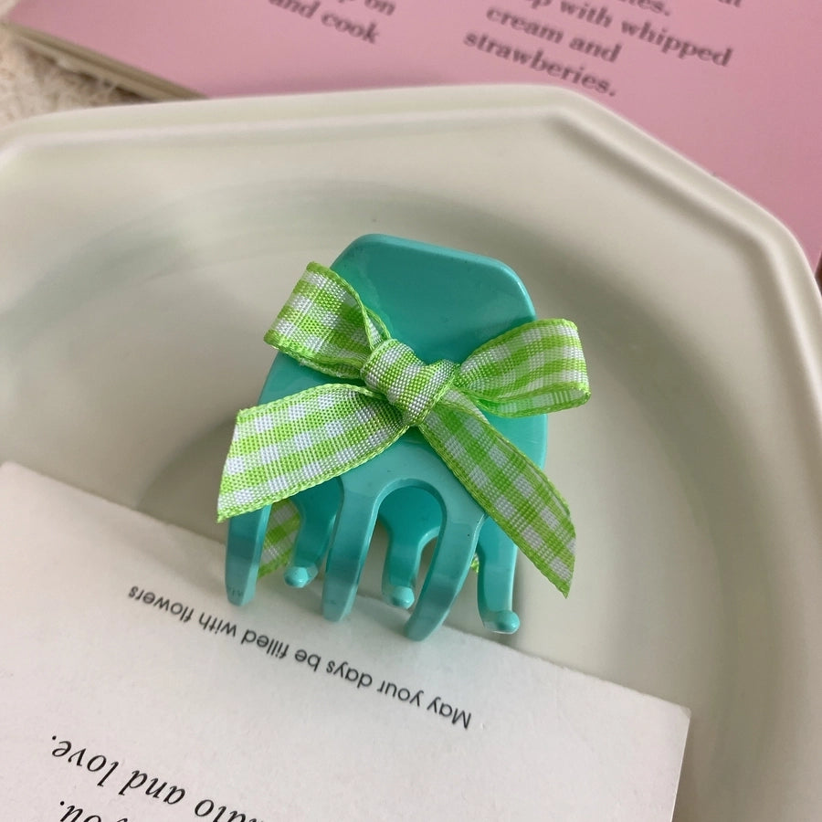 Women's Lady Bow Knot Acetic acid sheets Hair Claws